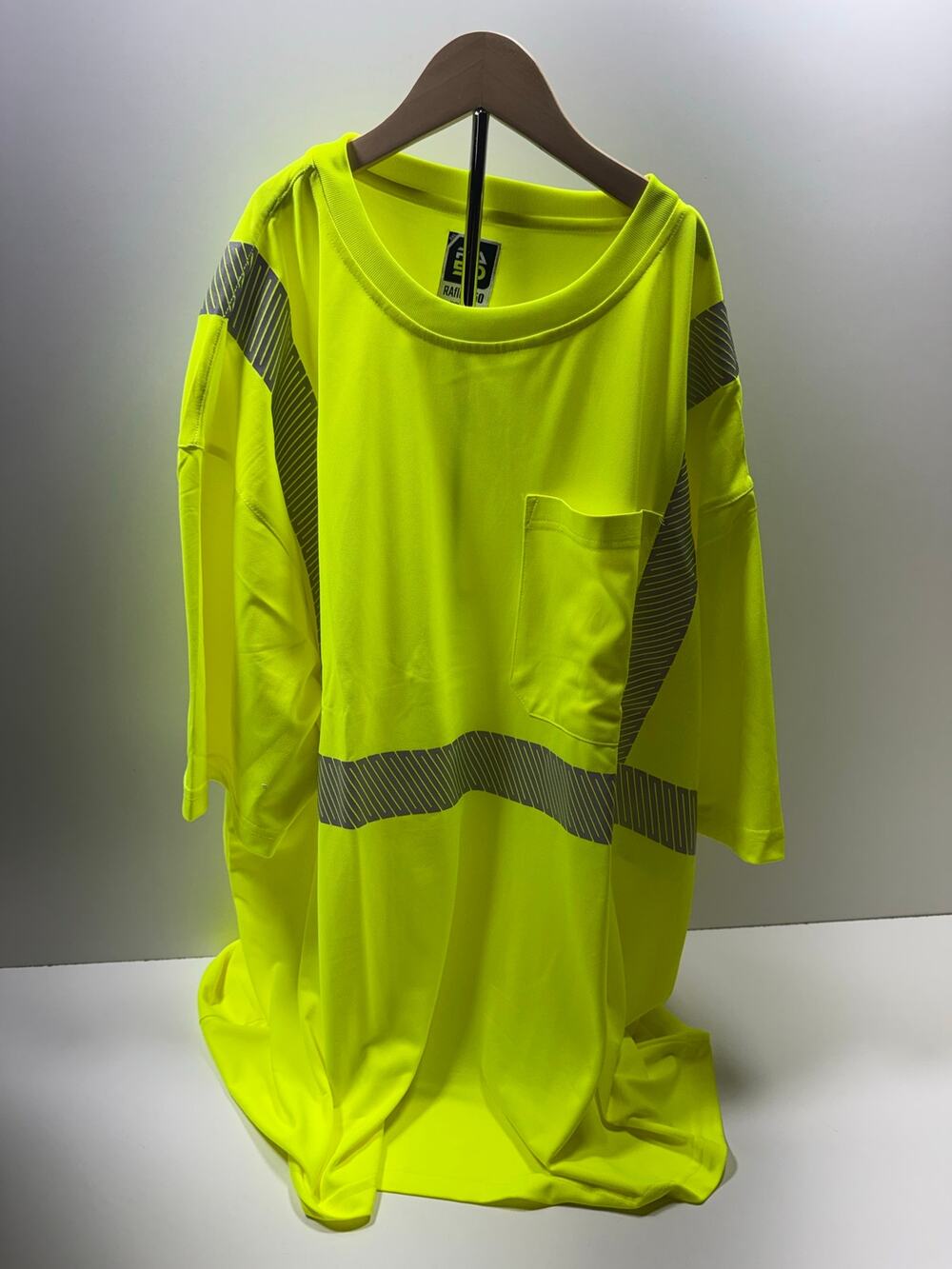 Safety Reflective High Visibility Shirt Men’s ANSI Class 2 Type R Sz 3XL New